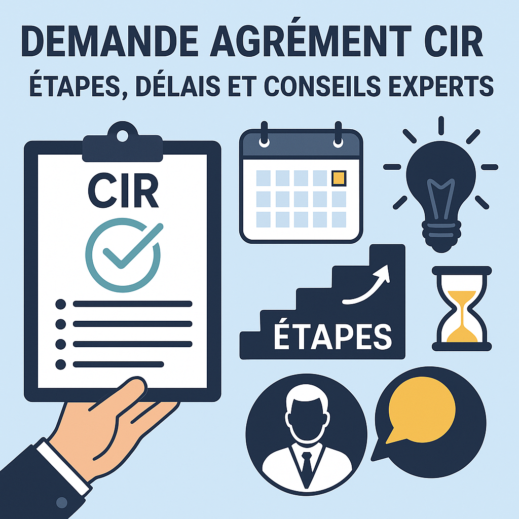 demande agrément CIR